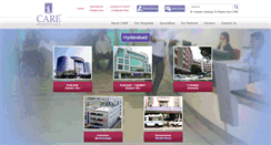 Desktop Screenshot of carehospitals.com