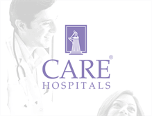 Tablet Screenshot of carehospitals.com
